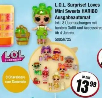 Vedes L.O.L. Surprise! Loves Mini Sweets HARIBO Ausgabeautomat Angebot