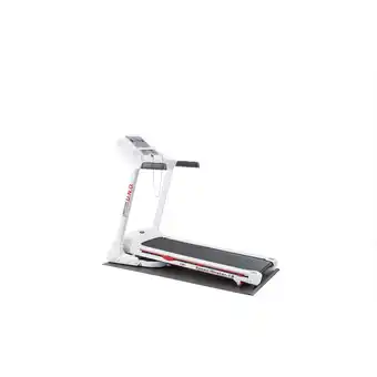 Netto Marken-Discount Motive fitness by u.n.o. laufband speed master 1.8 weiß-silber inkl. schutzmatte Angebot