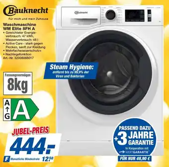 expert Techno Land Bauknecht Waschmaschine WM Elite 8FH A Angebot