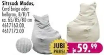 Möbel Boss Sitzsack Modus Angebot