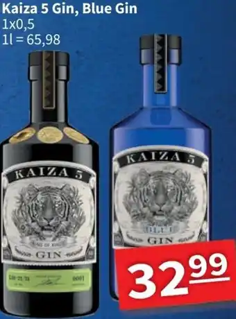 Anderl Getränke Kaiza 5 Gin, Blue Gin 1x0,5 L Angebot