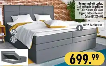 Möbel Boss Boxspringbett Lorica Angebot