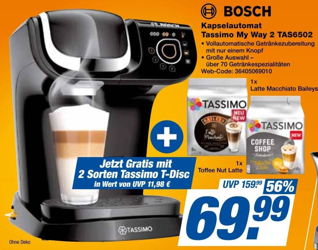 Stilvolle Tassimo Angebot Diese Woche Bilder