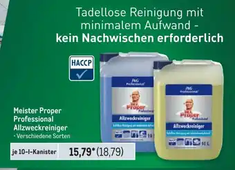 METRO Meister Proper Professional Allzweckreiniger 10L Angebot