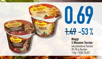 diska Maggi 5 Minuten Terrine verschiedene Sorten 41-70 g Angebot