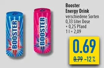 diska Booster Energy Drink 330ml Angebot