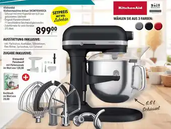 CITTI Markt KitchenAid Küchenmaschine Artisan 5KSM70SHXECA Angebot