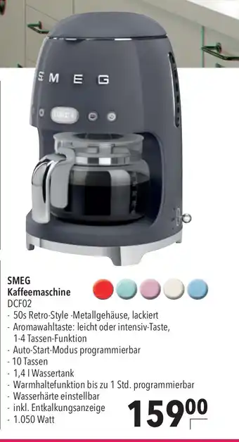 CITTI Markt SMEG Kaffeemaschine DCF02 Angebot