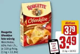 REWE Rougette Ofenkäse fein-würzig 320 g Pckg. Angebot