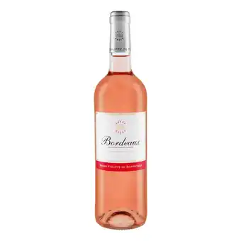 Netto Marken-Discount Baron philippe de rothschild bordeaux aoc rosé 12,5 % vol 0,75 liter - inhalt: 6 flaschen Angebot