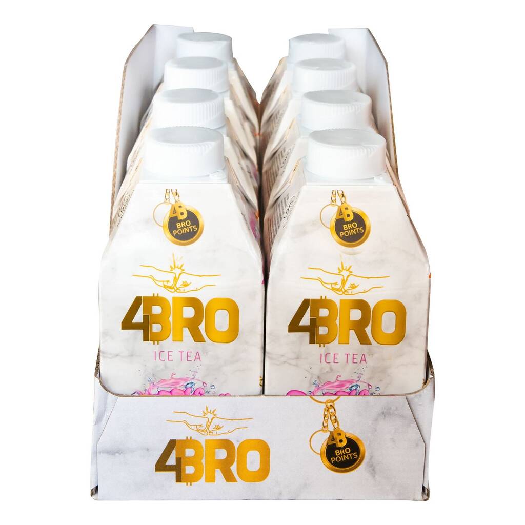 4bro ice tea bubble gum 0,5 liter, 8er pack Angebot bei Netto Marken