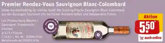 REWE WEINFREUNDE Premier Rendez-Vous Sauvignon Blanc-Colombard 0,75 L Flasche Angebot