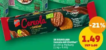 PENNY DE BEUKELAER Cereola mit ChoViva 150 g Packung Angebot