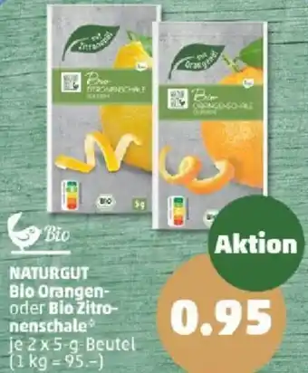 PENNY NATURGUT Bio Orangen-oder Bio Zitronenschale 2x5 g Beutel Angebot