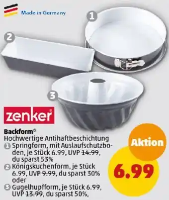 PENNY Zenker Backform Angebot