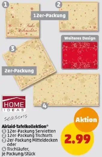 PENNY HOME IDEAS seasons Airlaid-Tafelkollektion Angebot