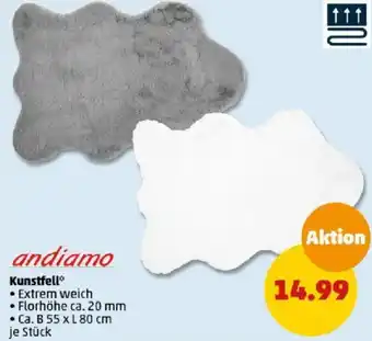 PENNY andiamo Kunstfell Angebot