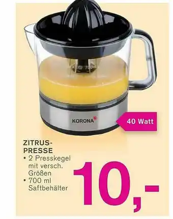 KODi Zitrus-presse Angebot