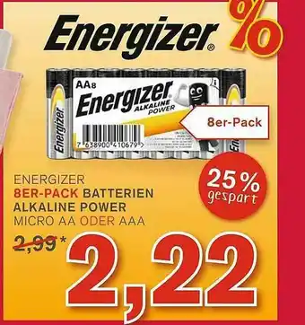 KODi Energizer 8er-pack Batterien Alakine Power Micro Aa Oder Aaa Angebot