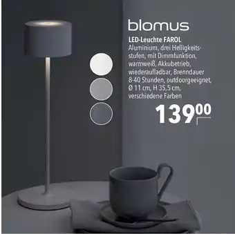 CITTI Markt blomus LED-Leuchte FAROL Angebot