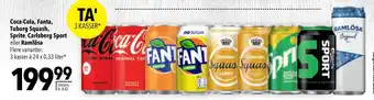 CITTI Markt Coca-Cola, Fanta, Tuborg Squash, Sprite, Carlsberg Sport eller Ramlösa 3*24*330ml Angebot