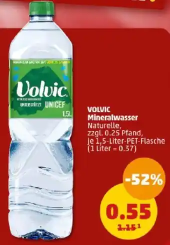 PENNY VOLVIC Mineralwasser 1,5 Liter Angebot