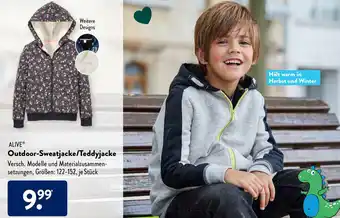 Aldi Süd Alive Outdoor Sweatjacke/Teddyjacke Angebot