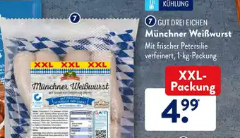 Aldi Süd Gut Drei Eichen Münchner Weißwurst 1kg Angebot