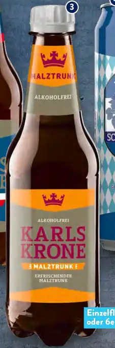 Aldi Süd Karlskrone Malztrunk 6x0,5L Angebot