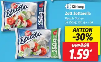 Lidl Zott Zottarella 250g Angebot