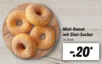 Lidl Mini Donut mit Zimt Zucker Angebot