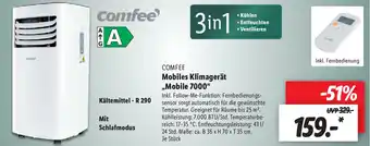 Lidl Comfee Mobiles Klimagerät Mobile 7000 Angebot