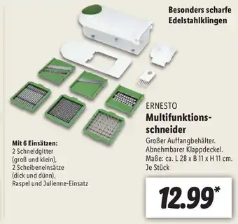 Lidl Ernesto Multifunktionsschneider Angebot