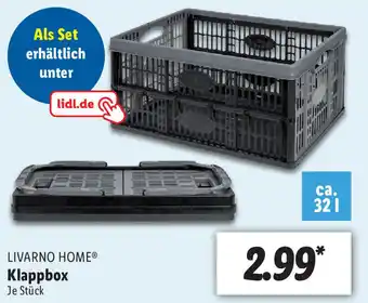 Lidl Livarno Home Klappbox Angebot