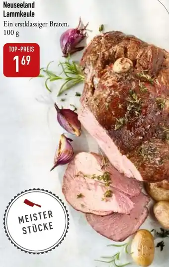 Galeria Markthalle Neuseeland Lammkeule 100 g Angebot