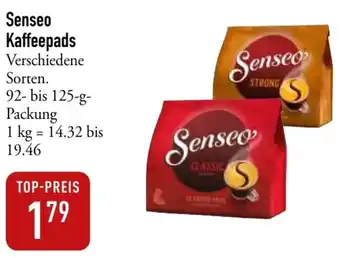 Galeria Markthalle Senseo Kaffeepads 92 bis 125 g Packung Angebot