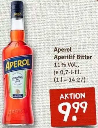 nahkauf Aperol Aperitif Bitter 0,7 L-Fl. Angebot