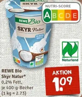 nahkauf REWE Bio Skyr Natur 400 g Becher Angebot