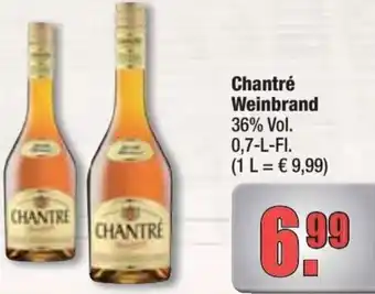 alldrink Chantré Weinbrand 0,7 L Fl. Angebot