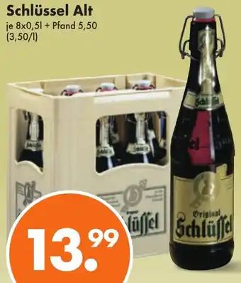 Trink und Spare Schlüssel Alt 8x0,5 L Angebot