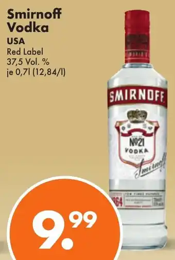 Trink und Spare Smirnoff Vodka 0,7 L Angebot