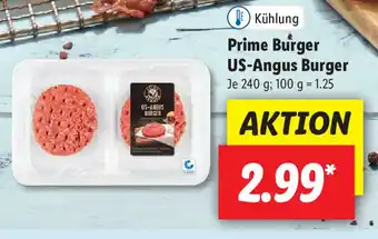 Lidl Prime Burger US Angus Burger 240g Angebot