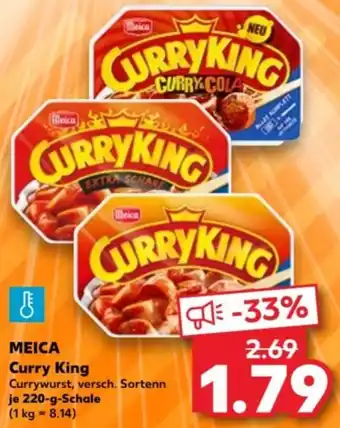 Kaufland MEICA Curry King 220 g Schale Angebot