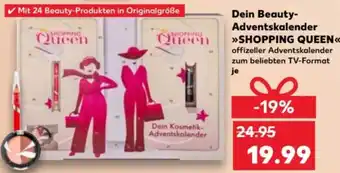 Kaufland Dein Beauty-Adventskalender SHOPPING QUEEN Angebot