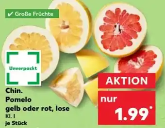 Kaufland Pomelo gelb oder rot, lose Angebot