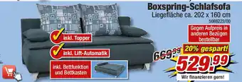 Poco Boxspring Schlafsofa Angebot