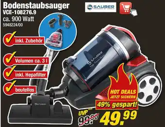 Poco Bodenstaubsauger VCE-108276.9 Angebot