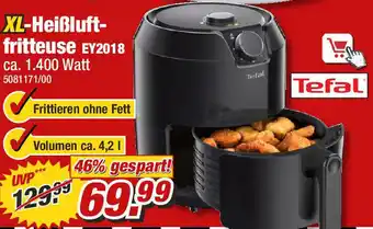 Poco Tefal XL Heißluftfritteuse EY2018 Angebot