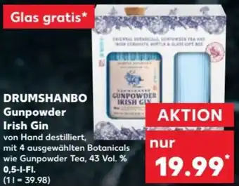 Kaufland DRUMSHANBO Gunpowder Irish Gin 0,5 L-Fl. Angebot