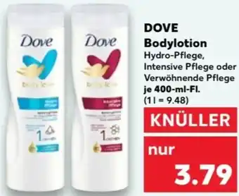 Kaufland DOVE Bodylotion 400 ml Fl. Angebot